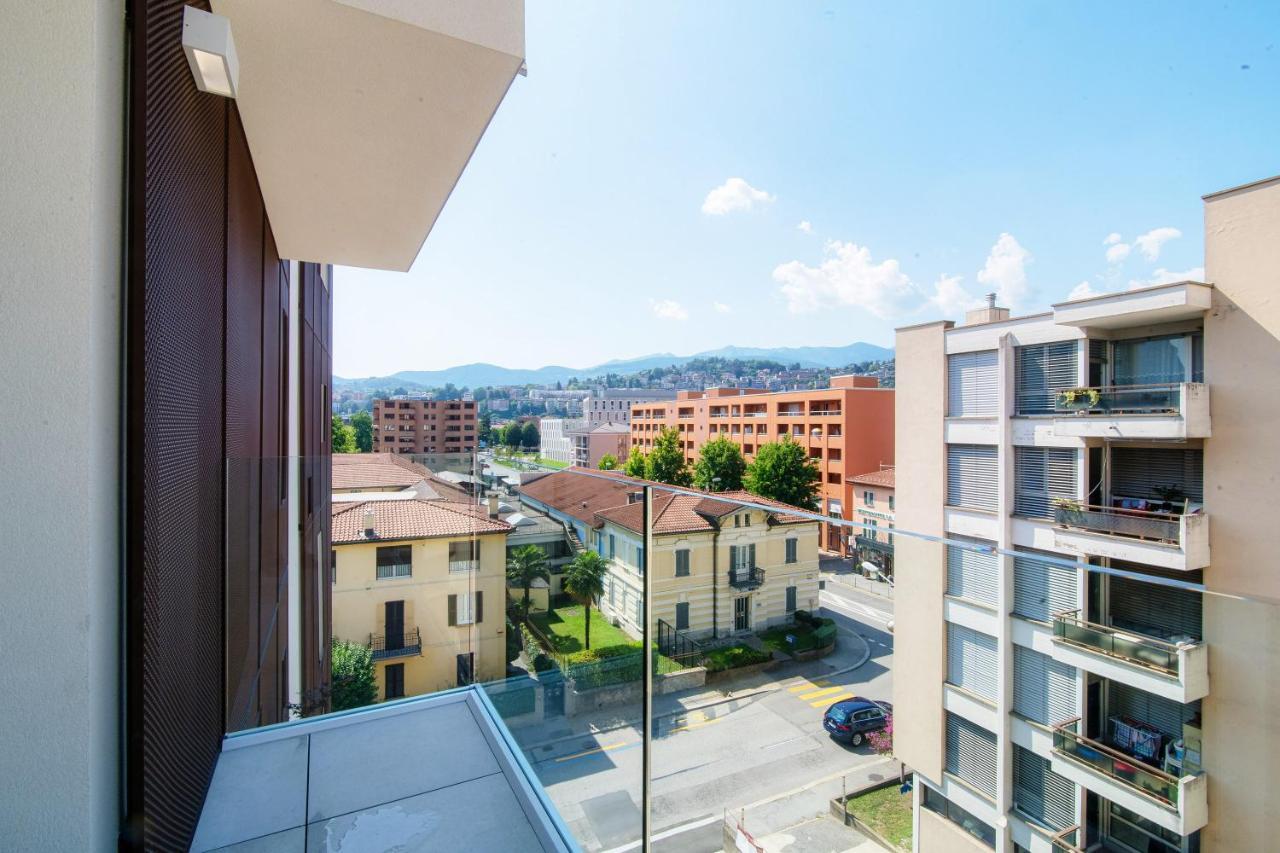 Flat Iron Apartments By Quokka 360 - Modern Building 5 Min From The Centre Of Lugano Viganello Zewnętrze zdjęcie