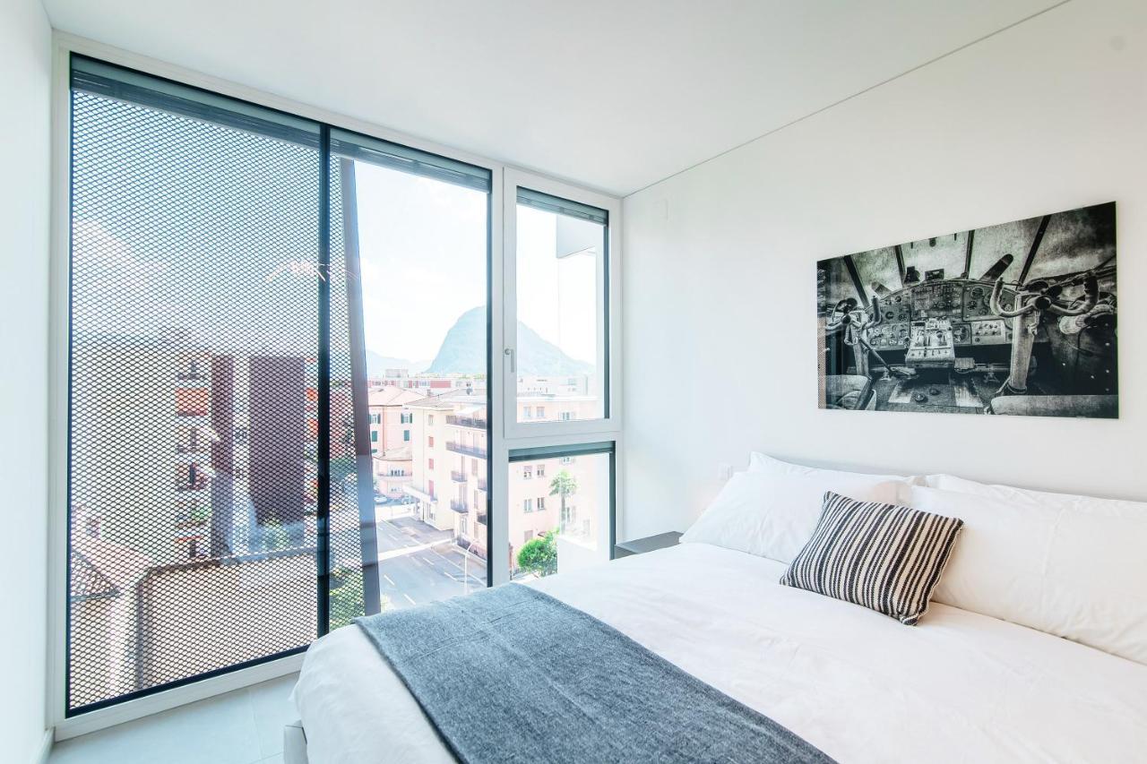 Flat Iron Apartments By Quokka 360 - Modern Building 5 Min From The Centre Of Lugano Viganello Zewnętrze zdjęcie