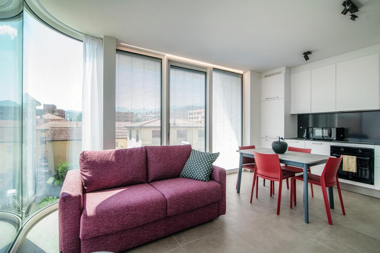 Flat Iron Apartments By Quokka 360 - Modern Building 5 Min From The Centre Of Lugano Viganello Zewnętrze zdjęcie