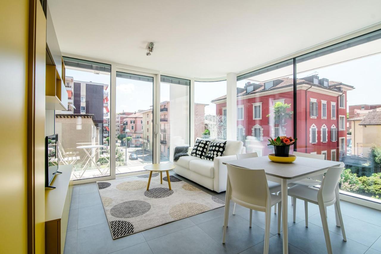 Flat Iron Apartments By Quokka 360 - Modern Building 5 Min From The Centre Of Lugano Viganello Zewnętrze zdjęcie